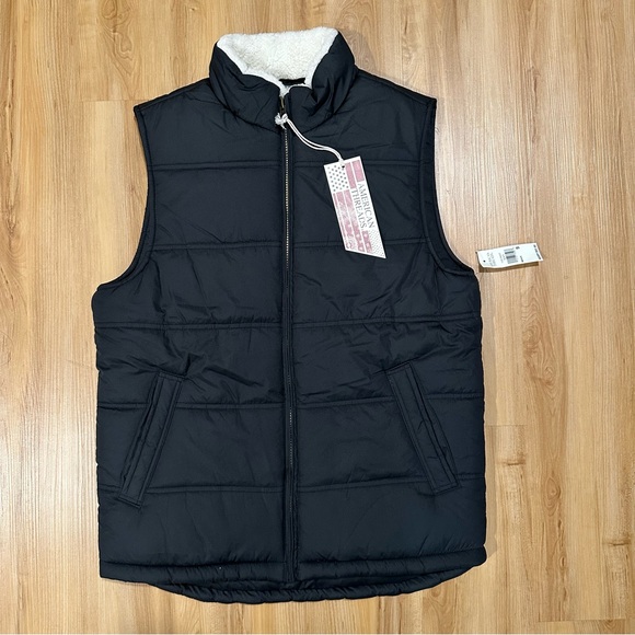 Black Vest by American Threads | New With Tag | Size Small - Picture 2 of 9